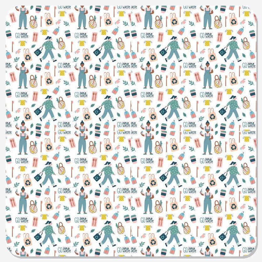 Eco-Friendly Recycling Print Microwave Corn Bag Heat Pack - fabric composite