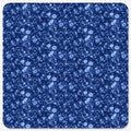 Blue Porcelain Rose Scroll Microwave Corn Bag - fabric composite