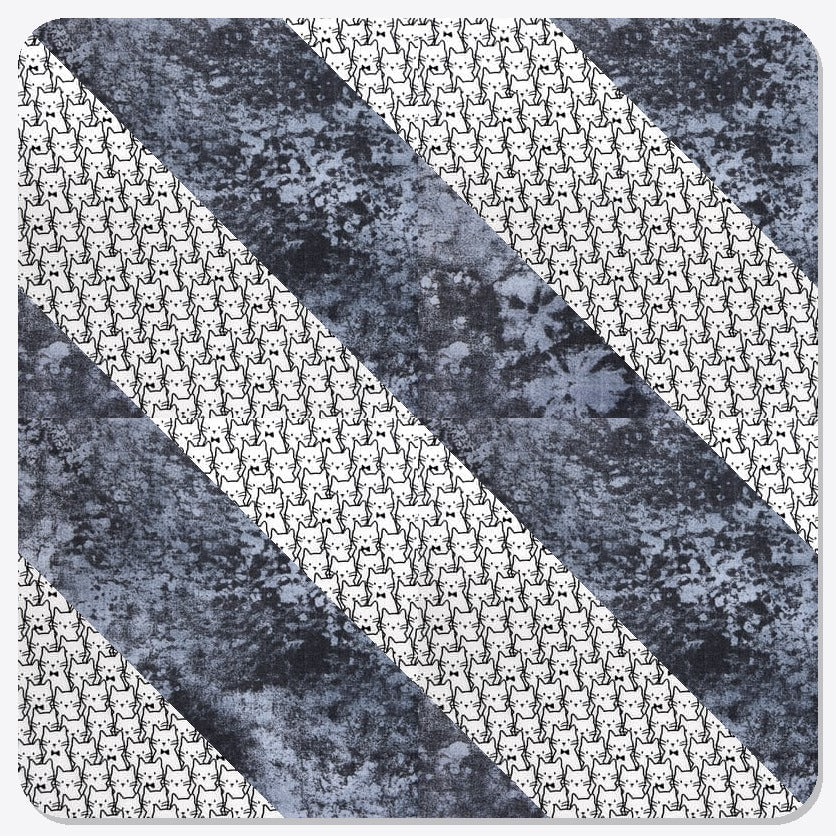 Layout: Diagonal Stripes