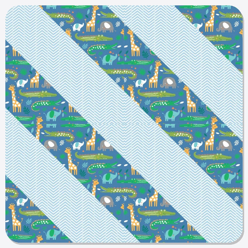 Layout: Diagonal Stripes