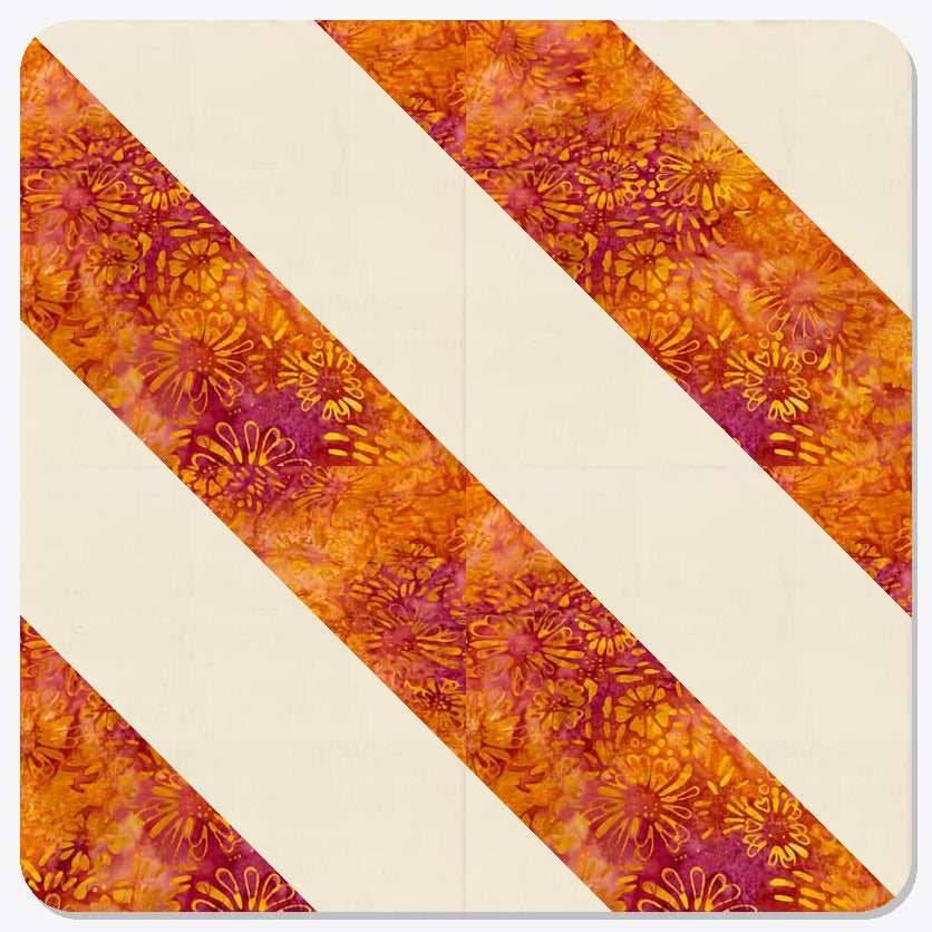Layout: Diagonal Stripes