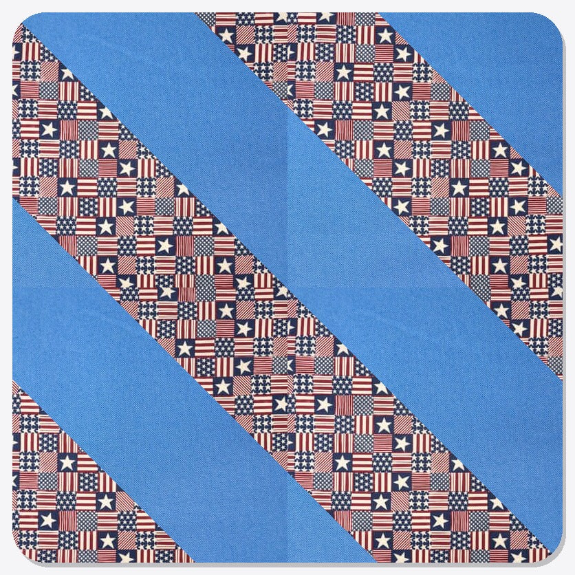 Layout: Diagonal Stripes