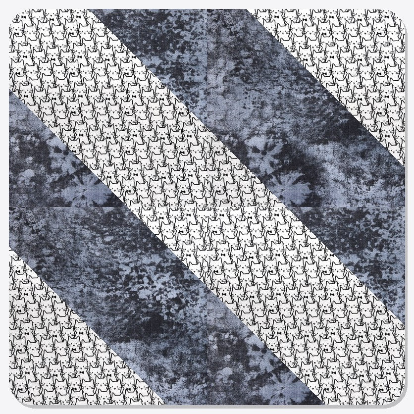 Layout: Diagonal Stripes