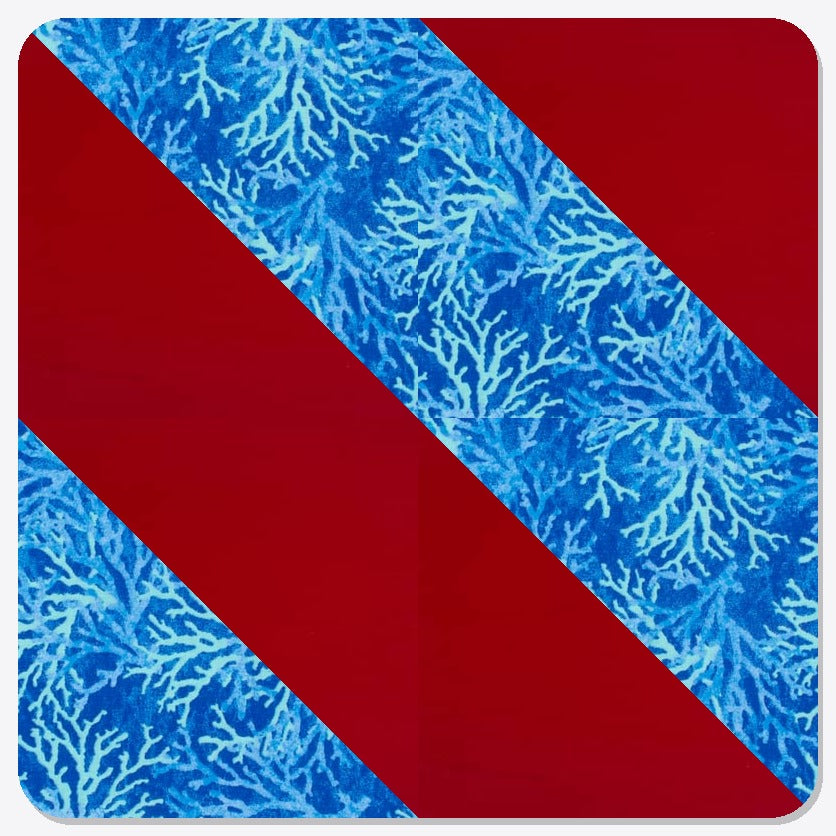 Layout: Diagonal Stripes