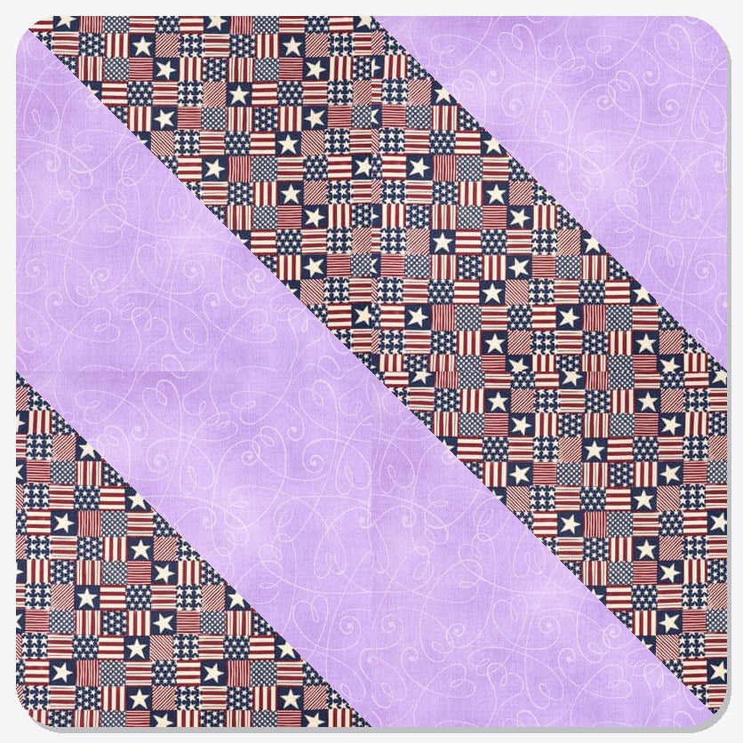 Layout: Diagonal Stripes