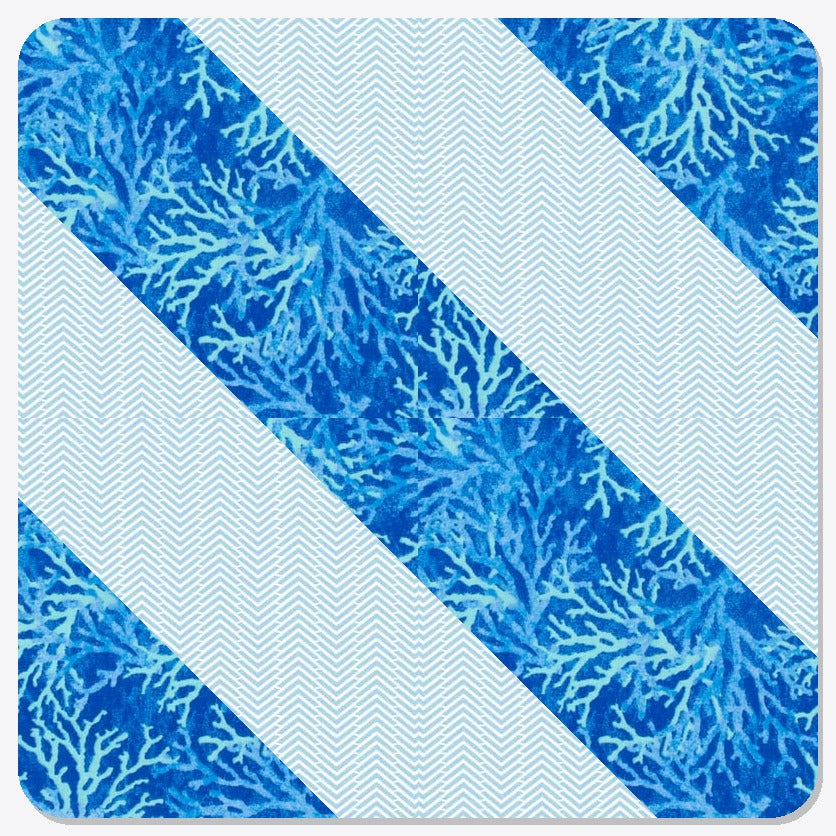 Layout: Diagonal Stripes