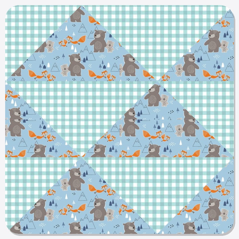 Layout: Half-Square Triangles