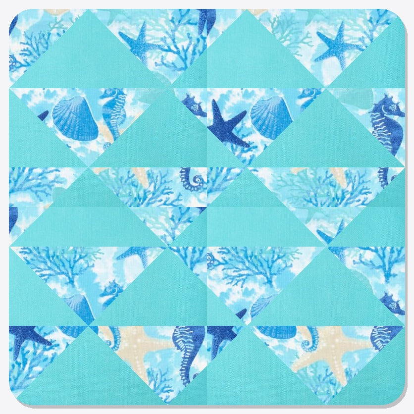 Layout: Half-Square Triangles