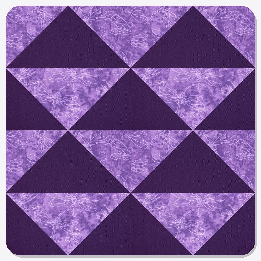 Layout: Half-Square Triangles