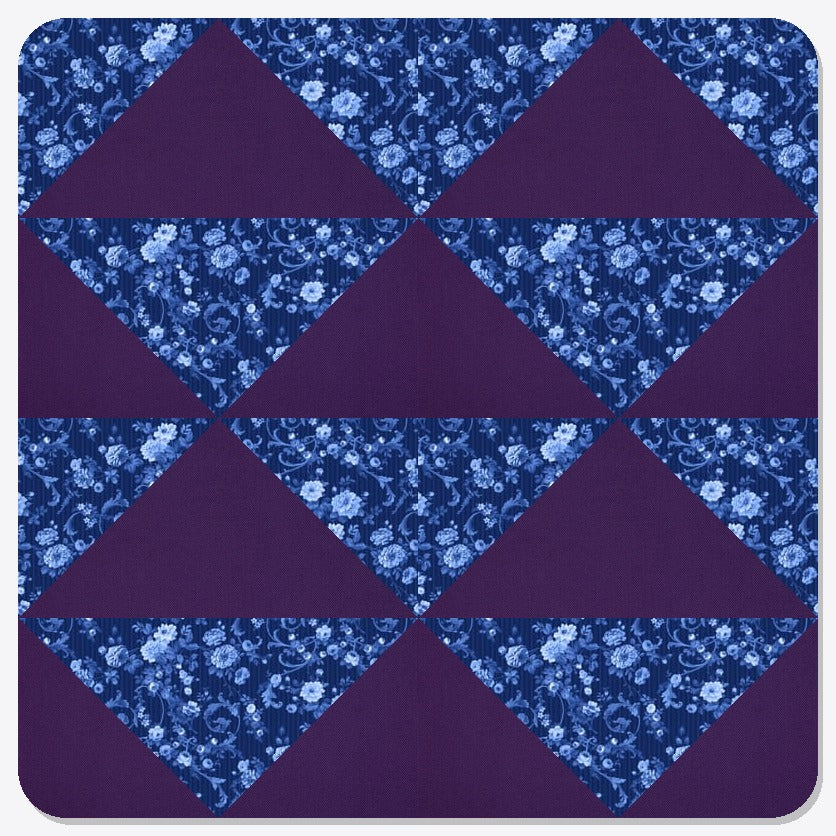 Layout: Half-Square Triangles