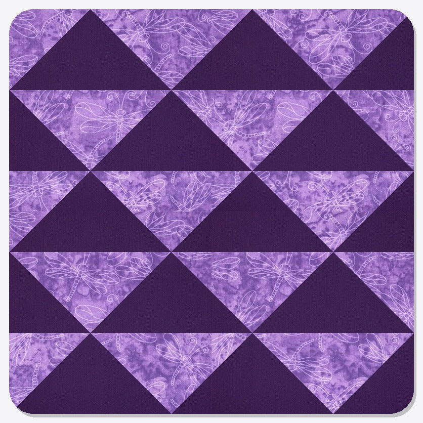 Layout: Half-Square Triangles