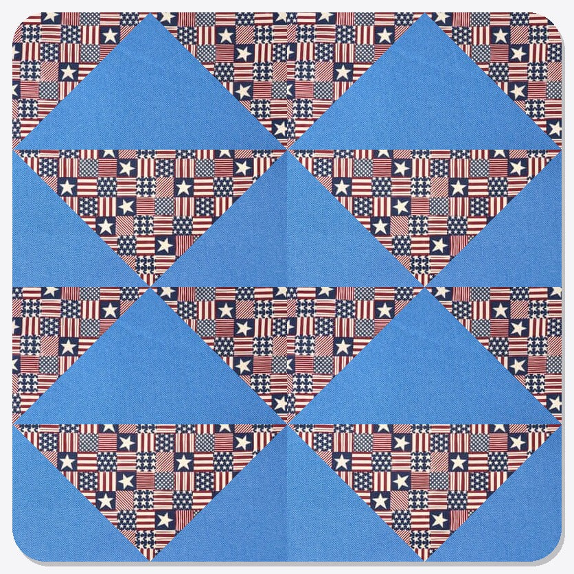 Layout: Half-Square Triangles