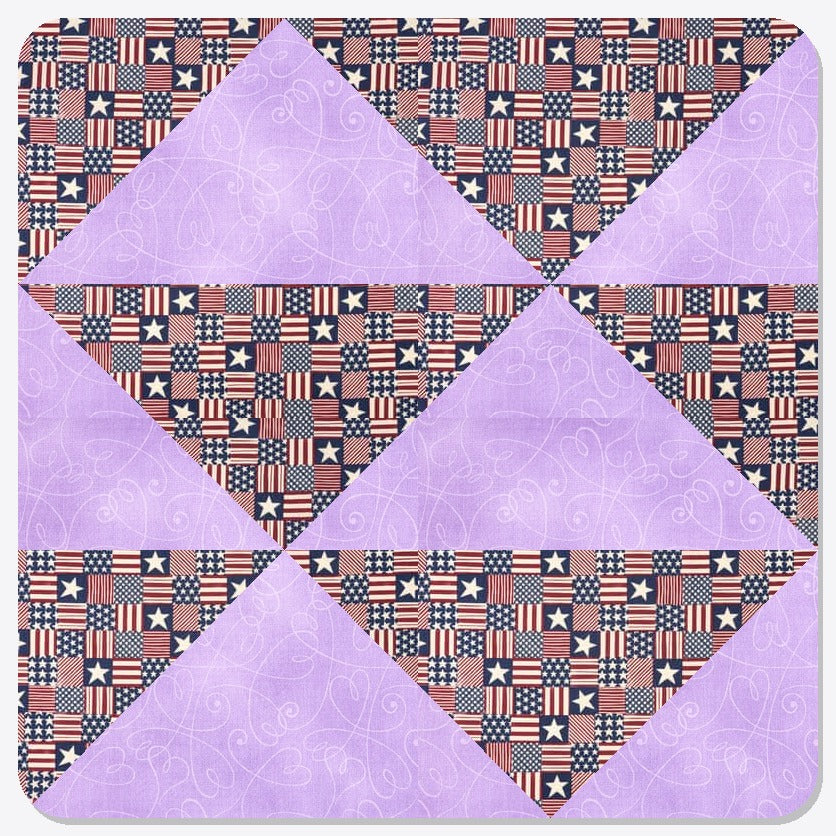 Layout: Half-Square Triangles