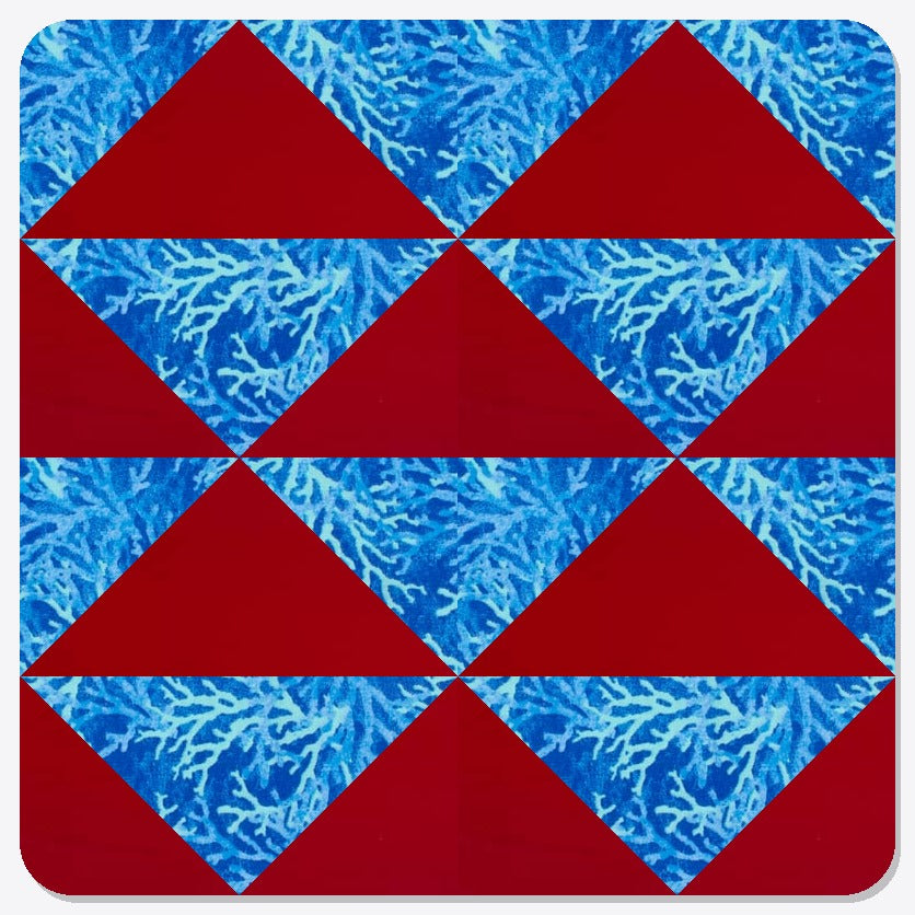 Layout: Half-Square Triangles