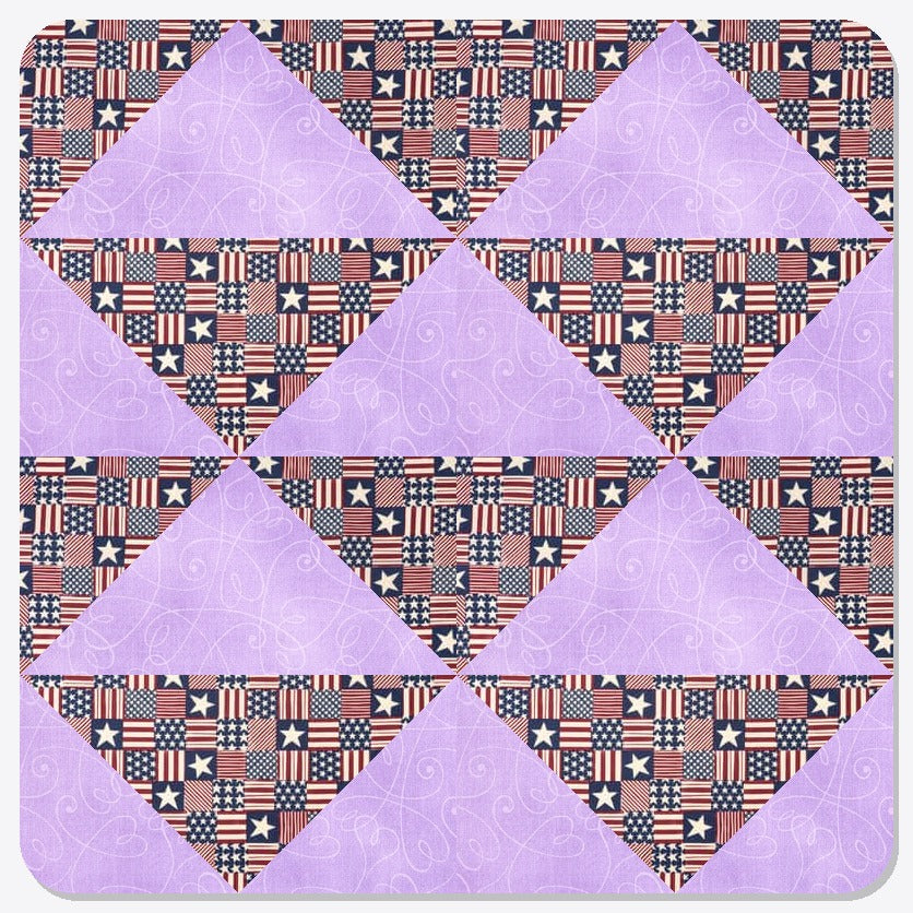 Layout: Half-Square Triangles