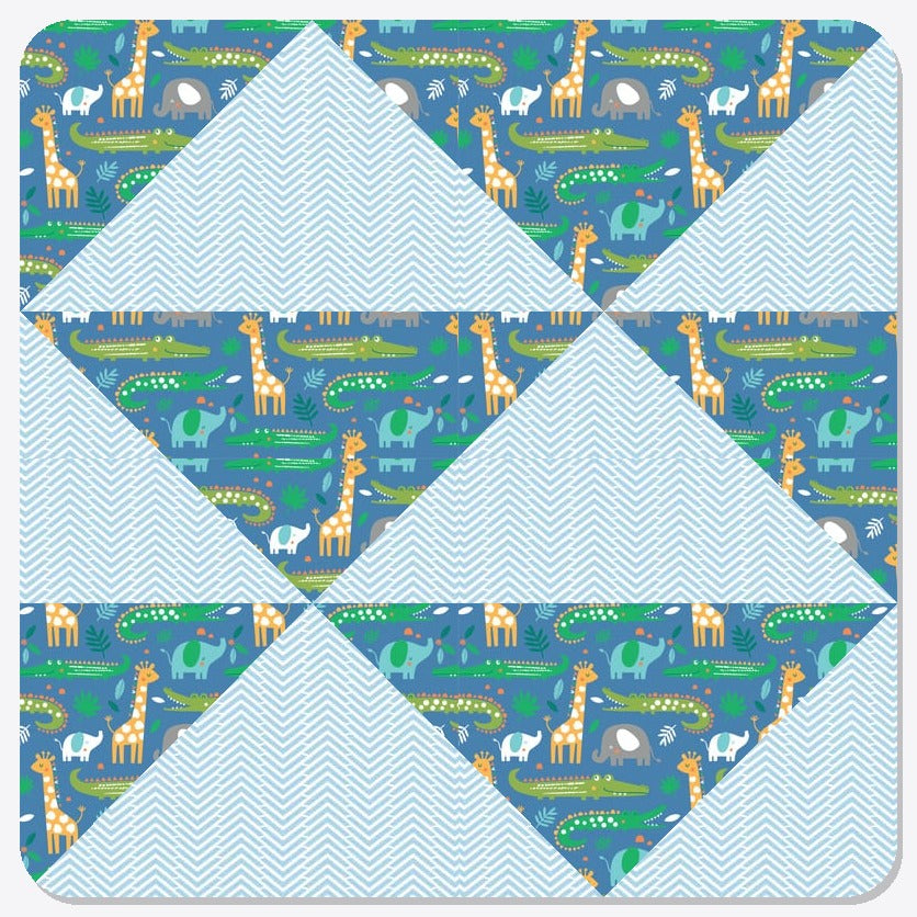 Layout: Half-Square Triangles