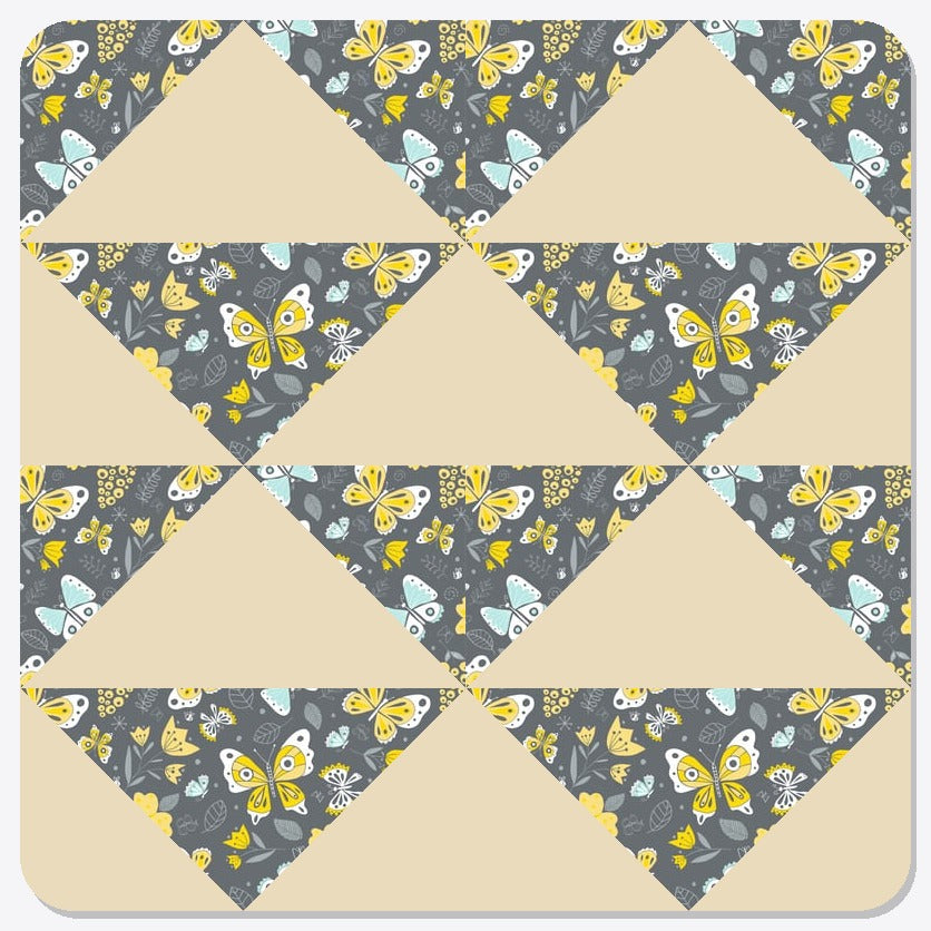 Layout: Half-Square Triangles