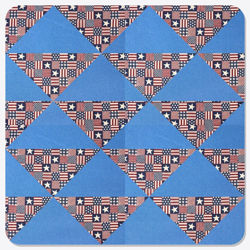 Layout: Half-Square Triangles