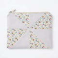 Peanuts Flowers White Illusions Handmade Zipper Pouch - product photo