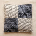 Meow Cat Clusters Microwave Corn Bag - Gray & White Square Heat Pack - product photo