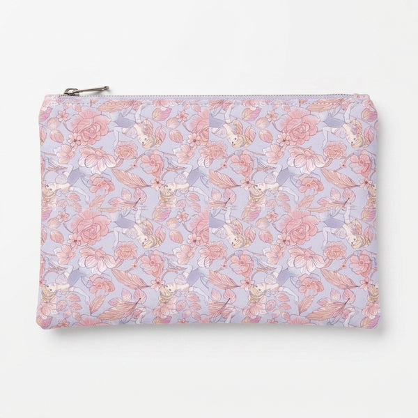 Disney Sketch Cinderella & Flowers Handmade Zipper Pouch - product photo
