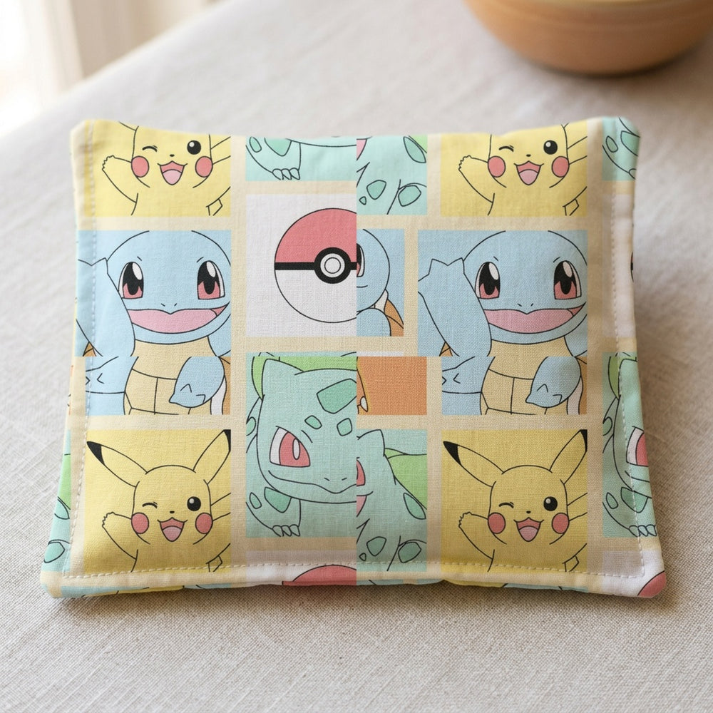 Pokémon Pastel Blocks Microwave Corn Heat Bag - product photo