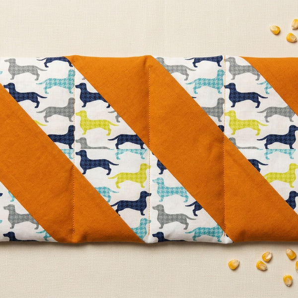 Dachshund Dog Microwave Neck Wrap Corn Heat Bag - product photo