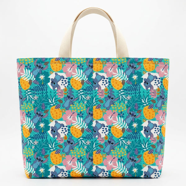 Disney Lilo & Stitch Jungle Handmade Cotton Tote Bag - product photo