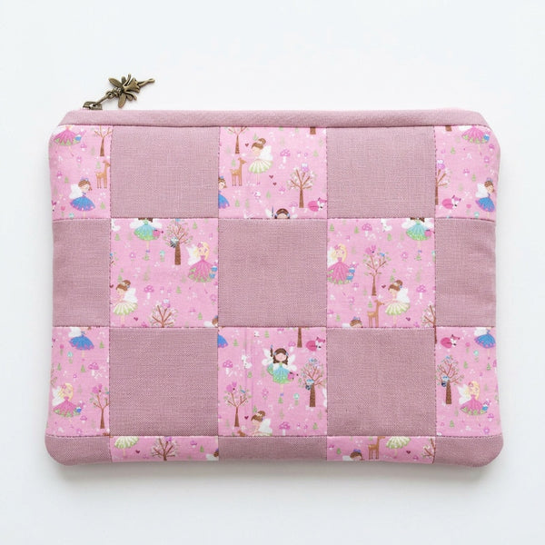Fairy Pink Romance Zipper Pouch - product photo