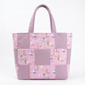 Fairy Garden Pink Handmade Cotton Shopper Bag - product photo