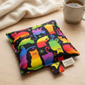 Rainbow Cats Cotton Microwave Corn Heat Bag - product photo