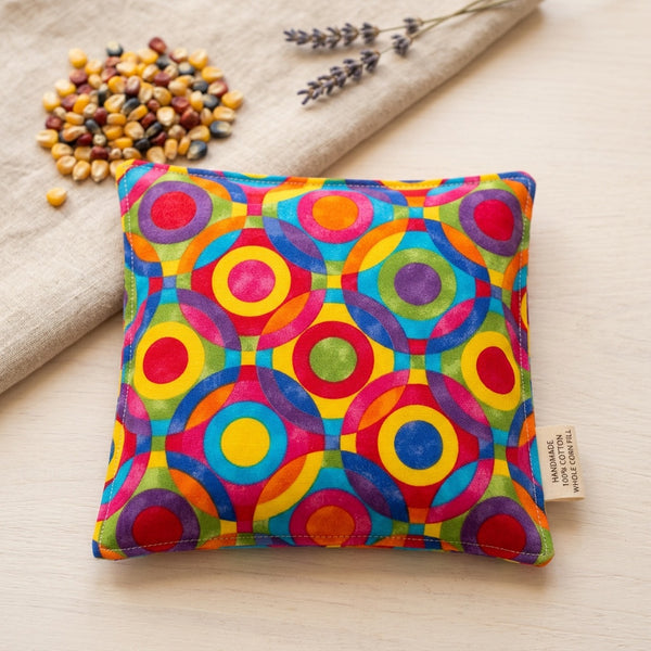 Multicolor Geometric Circles Microwave Corn Bag Heat Pack - product photo