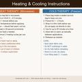 Heating and cooling instructions